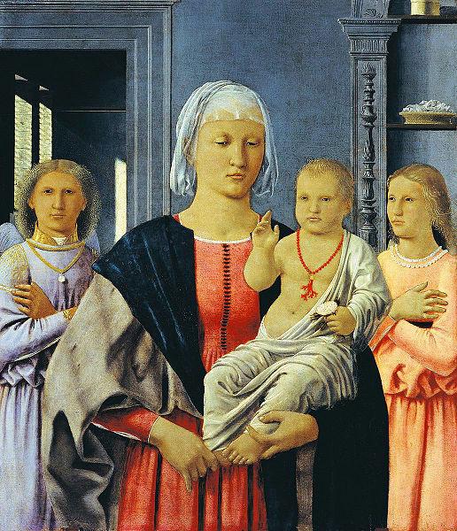 Piero della Francesca Madonna di Senigallia oil painting image